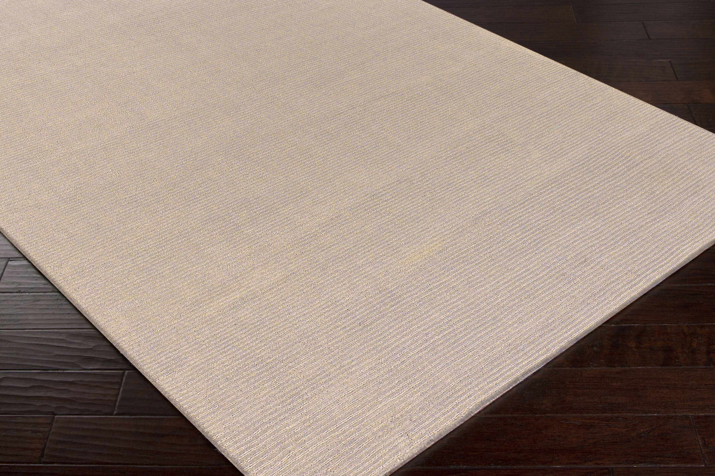 Brockton Solid Tan Wool Rug