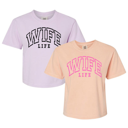 'Wife Life' Boxy T-Shirt