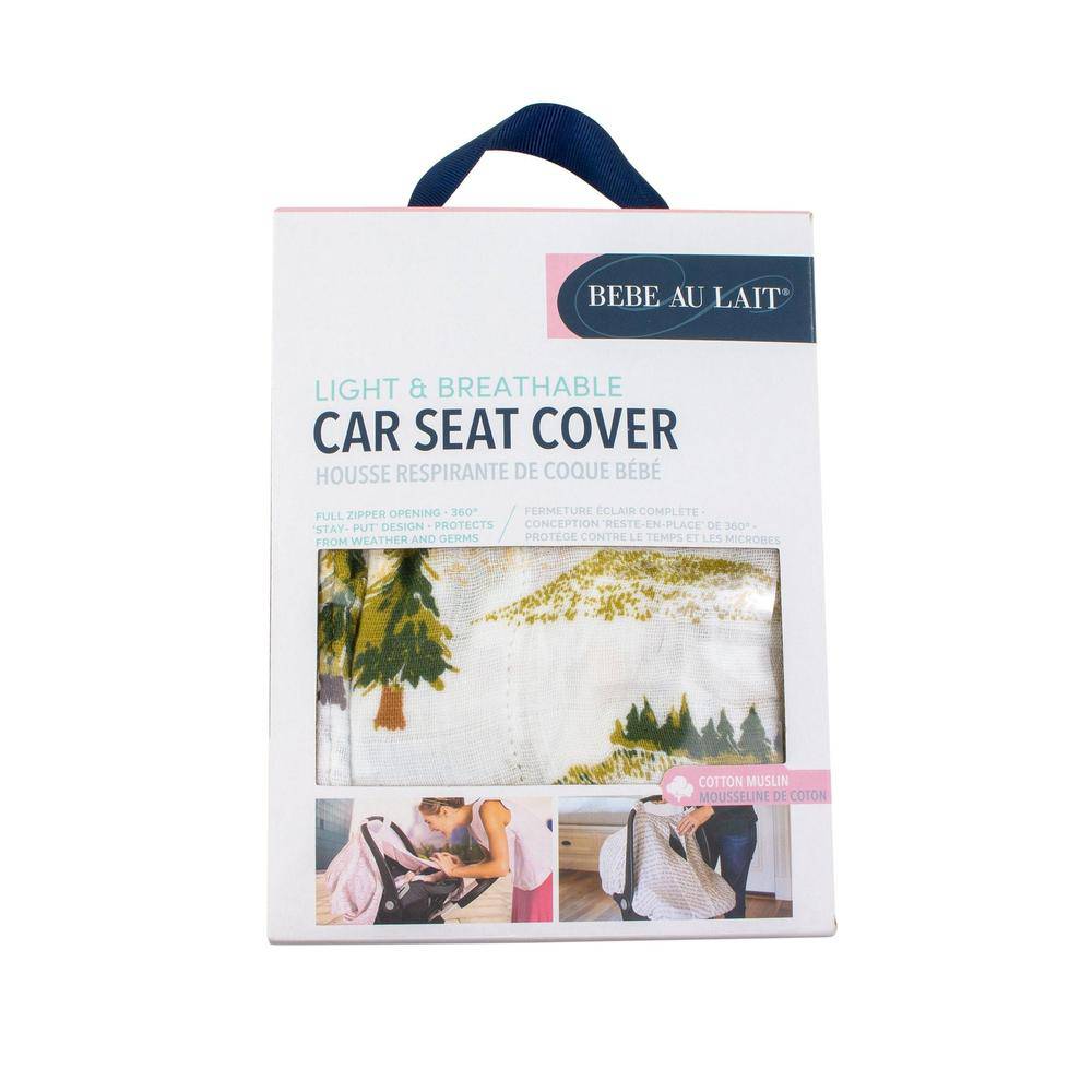 Wyoming Classic Muslin Car Seat Cover