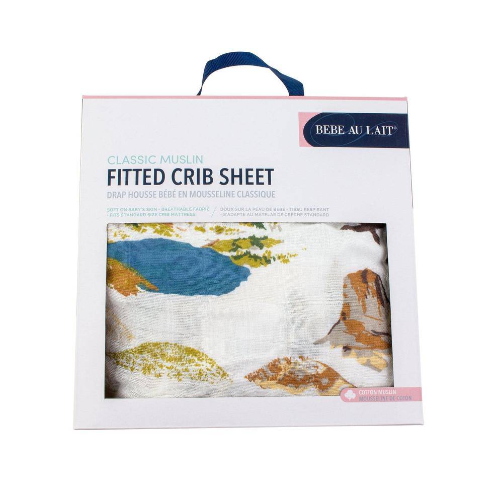 Wyoming Classic Muslin Crib Sheet