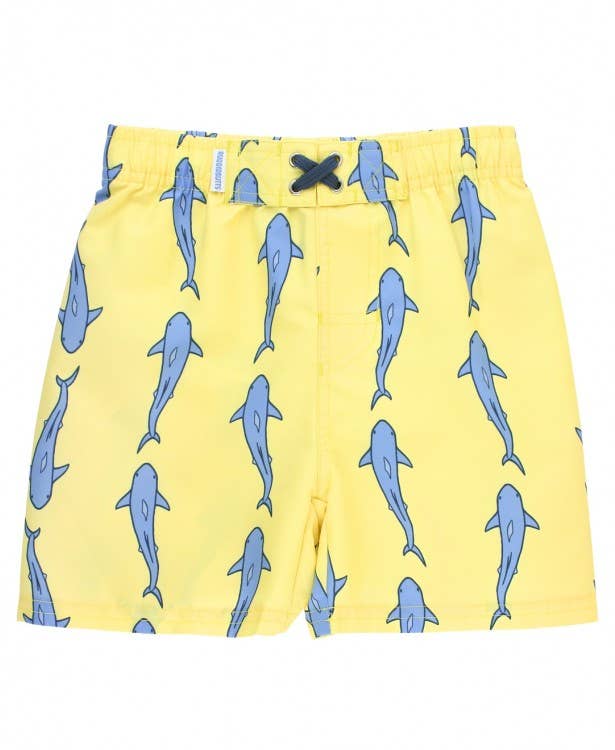 RuffleButts - Jawsome Swim Trunks