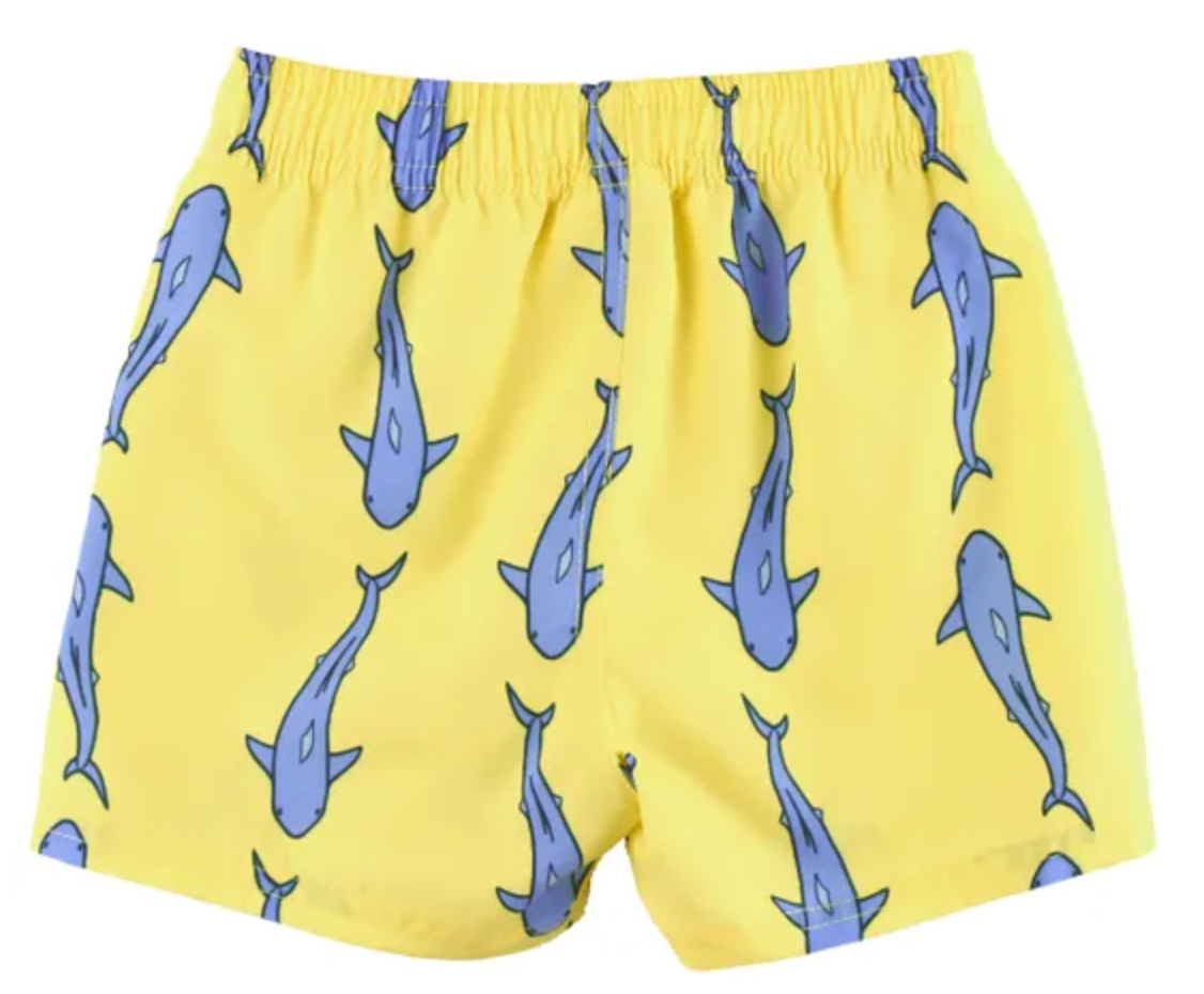 Yellow Jawsome Trunks